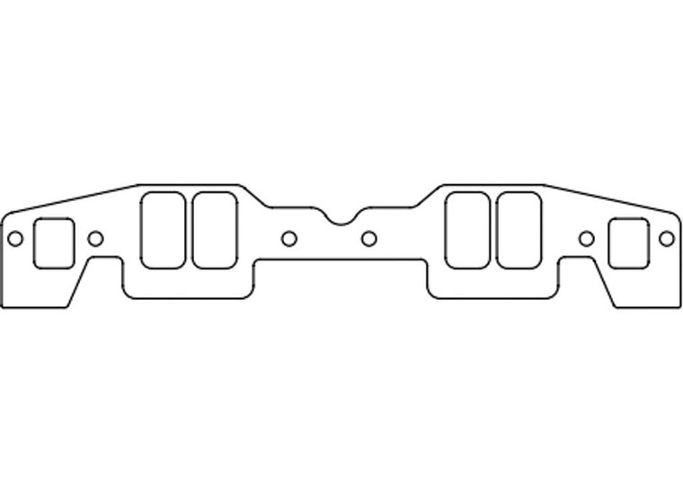 SCE Gaskets - Sbc Brodix 12 Wp247 Intake Ga - 111125