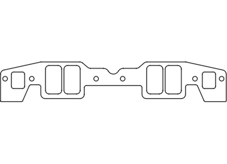 SCE Gaskets - Sbc Brodix 12sp Wp247 Intake - 111126