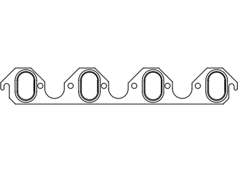 SCE Gaskets - Exhaust Ford 429460 Thru 1987 - 135080