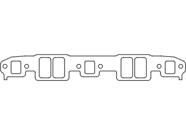 SCE Gaskets - Dyno Pak Sbc Medium Port Bead - 211102-10
