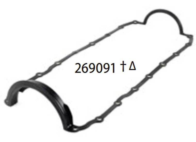 SCE Gaskets - 1pc Molded Oil Pan Chrys 360ci - 269091