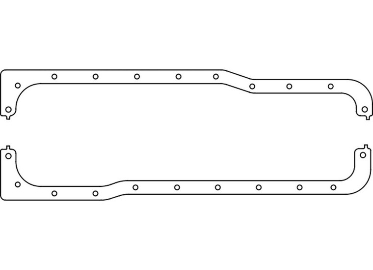 SCE Gaskets - Dyno Pak Oil Pan Gskt Sbf 351w - 36091-10