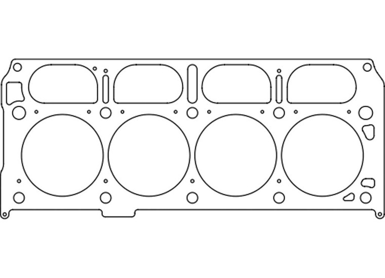 SCE Gaskets - Chevrolet/gm Lt1/4 376 14up 4.100inx0.051in Mls Spartan W/gas Stopper - M271051GS