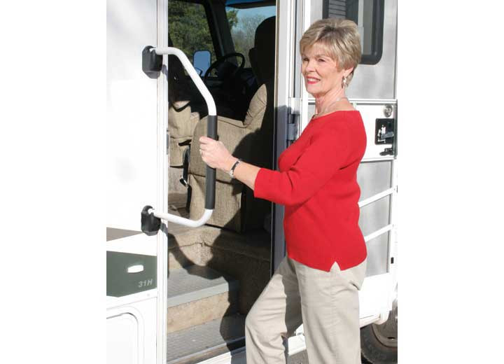 Stromberg Carlson - Lendahand White Aluminum Rail W/foam Grip - AM-200