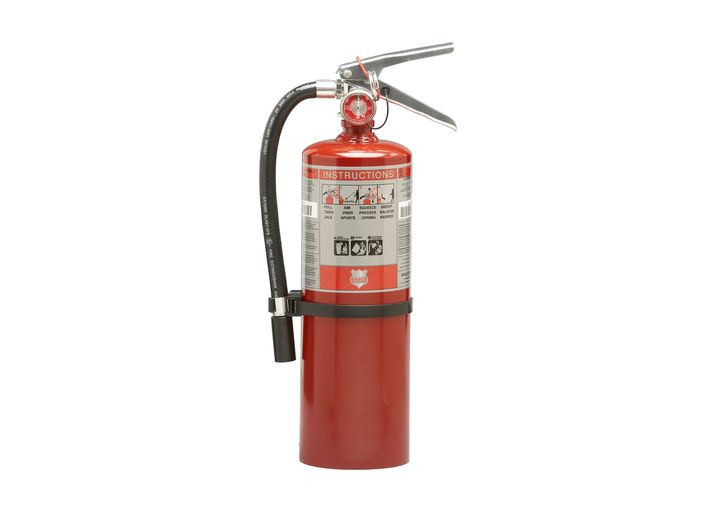 Shield Fire Protection - Shield Fire Protection Rechargeable 5lb 2a:20b:c Fire Extinguisher W/ Wall Hook - 10916R