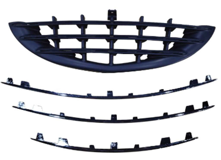 Sherman - Lower Bumper Grille Blk W/o Turbo Pt Cruiser 0305 - 112-99B