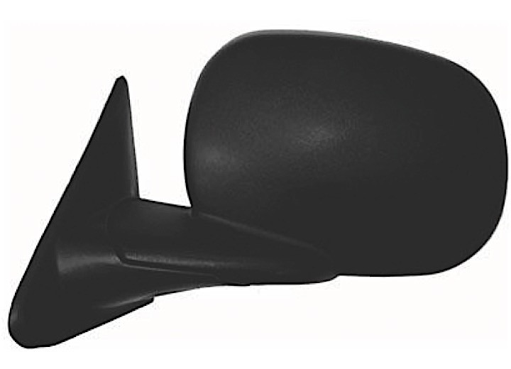 Sherman - Lh Door Mirror Man Nonhtd Text Blk Fldg W/o Tow 6x9 Old Style  P/u R1500 9801;r2500/3500 9802 - 330-301L