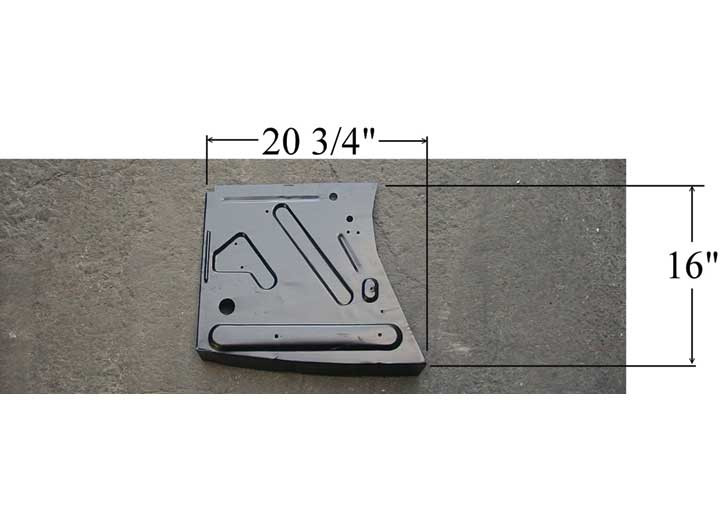 Sherman - Lh Front Fender Apron Inner Mustang/cougar 6768 - 466-24L
