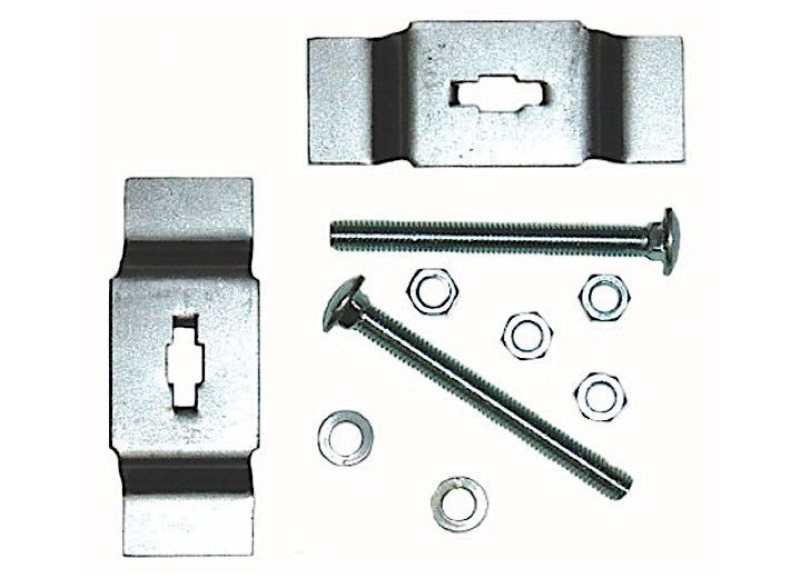 Sherman - Fuel Tank Strap Anchor Brkt Kit Exc Stn Wgn/nomad 5557 (incl 2 Brkts & Hardware) (steel Gauge  15) - 727-63BK
