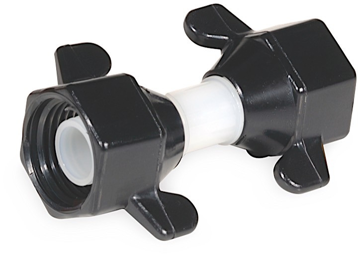 Pentair Shurflo - Wingnut Swivel (pump/accumulator Fitting) Nylon 3/4in Ght (m) X 1/2in (f) - 244-2866