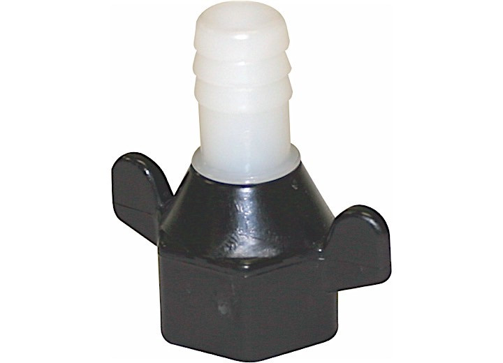 Pentair Shurflo - Wingnut Swivel Nylon 1/2in15 Npt (f) X 3/8in Barb - 244-2916