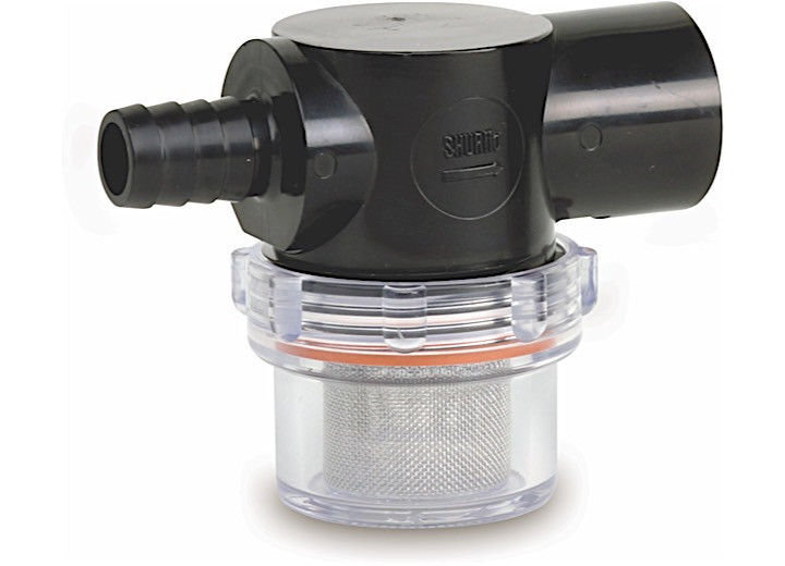 Pentair Shurflo - Twiston Strainer 1/2in Barb Inlet 1/2in Npsmfemale Outlet - 255-323