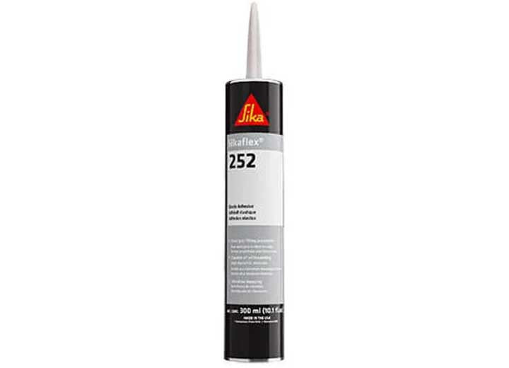 Sika Corporation - Sikaflex 252 1component Moisture Cured Polyurethane Adhesive Black 10.5 Oz Cartridge - 90916