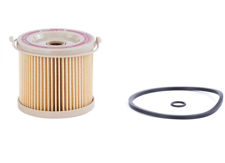 Sierra - Fuel Water Separating Filter Micron Rating:30; Integrated Bail On Top Of End Ca - 18-99183