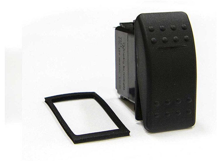 Sierra - Rocker Switch Supplied W/neoprene Mounting Gasket; Brass Blade Terminals Silver Contacts - RK19440-1
