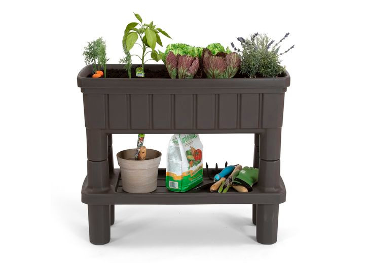 Simplay3 - Raised Patio Garden With Storage - 42008R-01
