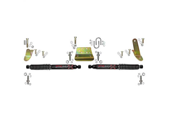 Skyjacker Suspension - 1314 Ram 3500/14 Ram 2500 Replacement Steering Stabilizer Black W/bt - 8214