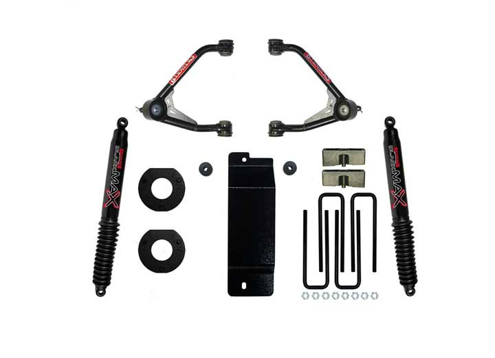 Skyjacker Suspension - 1416 1500 Sierra/silverado 3.54in Upper Aarmlift Kit W/black Max B8500 Rear - C14350PB