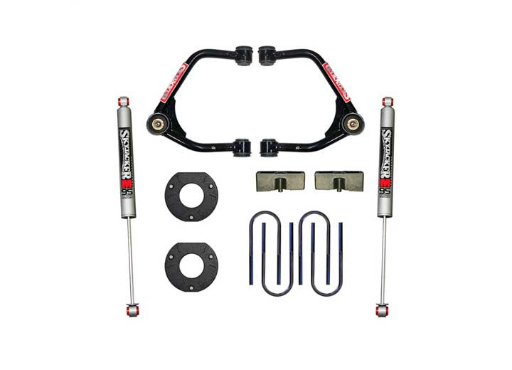 Skyjacker Suspension - 1923 Silv 1500/sierra 1500 3.5in Upper Aarm Suspension Lift Kit W/rear Blocks - C19350MPM