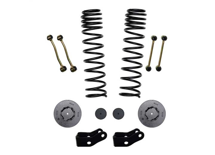 Skyjacker Suspension - 2021 Jeep Gladiator 2.5 In. Lift With Shock Brackets  Frt Long Travel Coils Re - G250RPELT