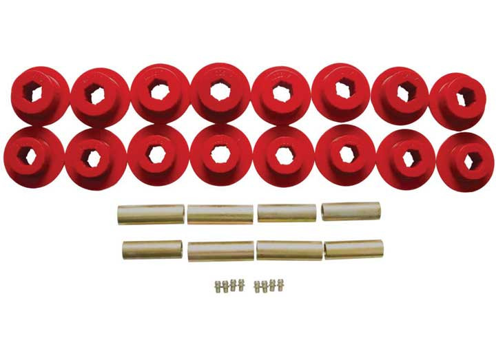 Skyjacker Suspension - Upper And Lower Control Arm Bushing Kit(black) - HB-D4552-LK