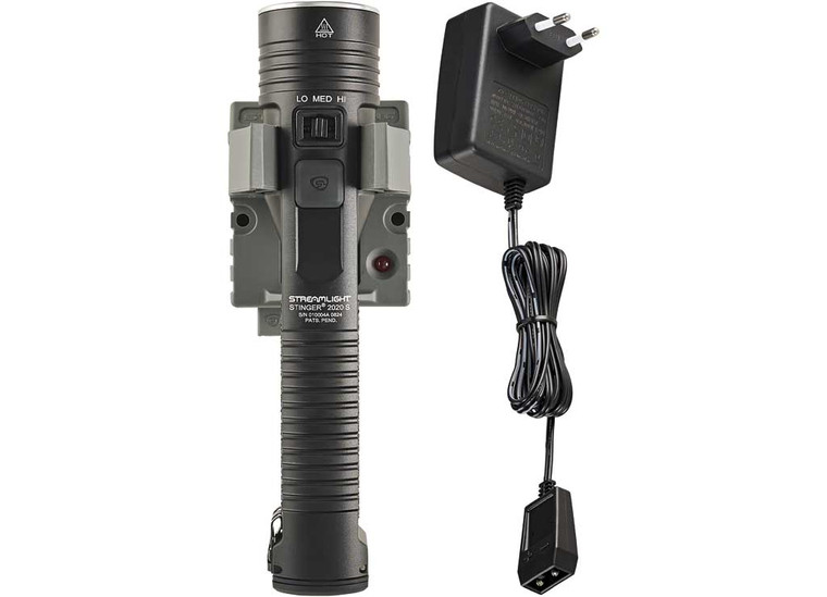 Streamlight Inc - Stinger 2020 S Flashlight W/ Piggyback Charging Options 230v Ac/12v Dc Black - 78203