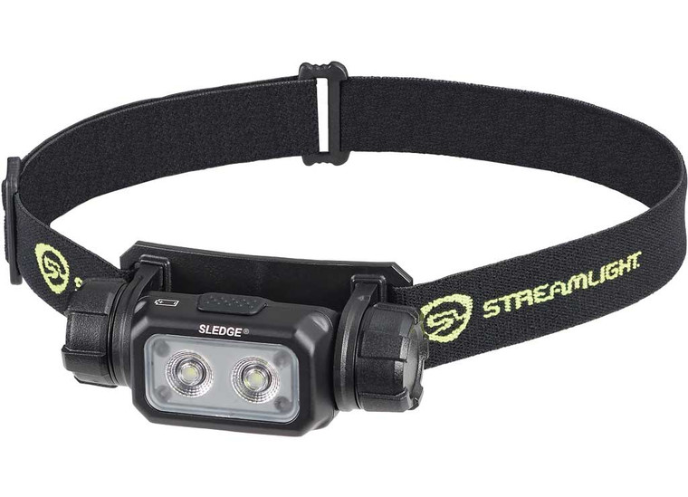 Streamlight Inc - Sledge Flood Beam Headlamp Ruggedized Rechargeable W/ Bl26 Battery & Usbc Cord Black - 89019