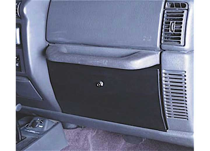 Smittybilt - 9706 Wrangler (tj/lj) Vaulted Glove Box  Black - 812201
