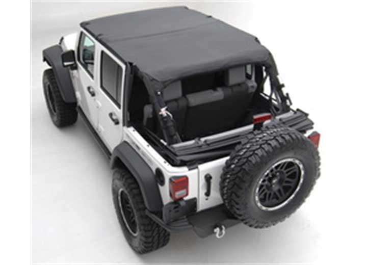 Smittybilt - 0709 Wrangler (jk)  4 Door Extended Top  Black Diamond - 94535
