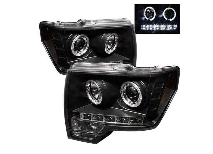 Spyder Automotive - 0914 F150 Projector Headlightshalogen Model Only ( Not Compatible With Xenon/h - 5010230