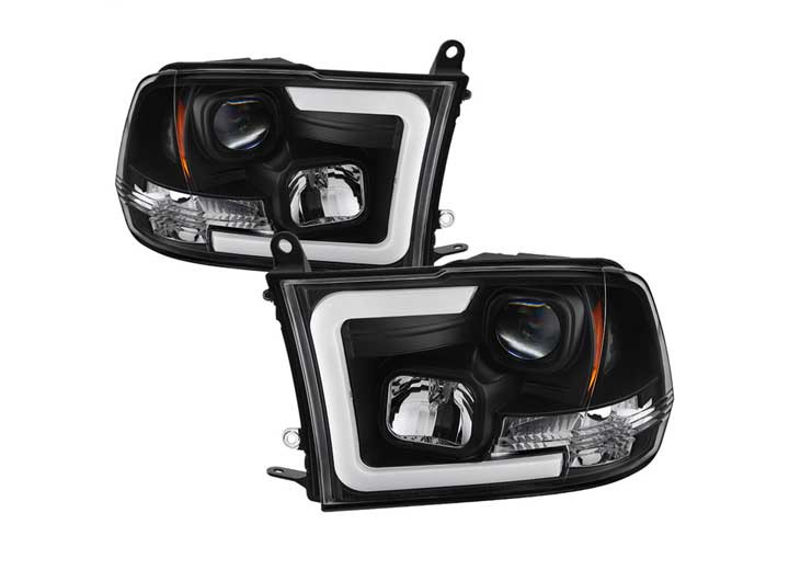 Spyder Automotive - 0916 Ram 1500/1016 Ram 2500/3500 Proj Hlhalogen Model Only Light Bar Drlblk Drive/pass - 5084811