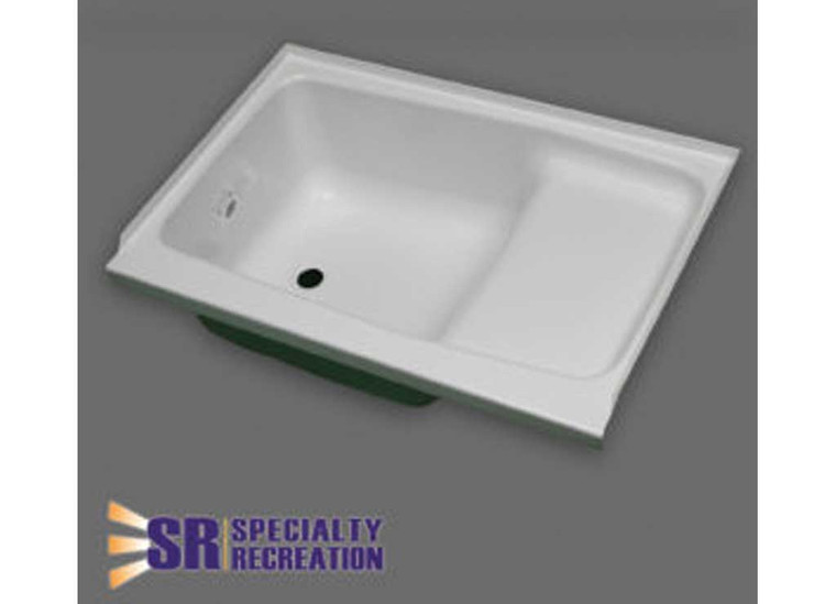 Specialty Rec - Spo Step Tub 24 X 36 Lh Drain White - ST2436WL