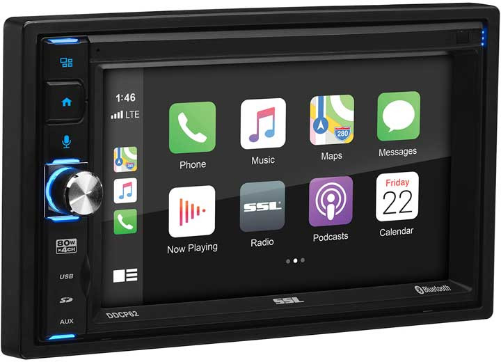 Sound Storm - 6.2in Touchscreen Bt Multimedia Player Kit - DDCP62R