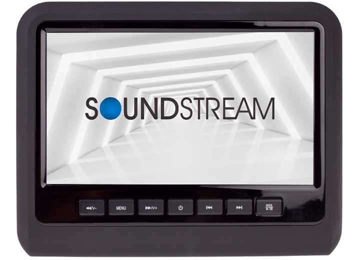Sound Stream - Headrest Mount Dvd W/9in Lcd & Mobilelink 3 Color Changeable - SHAD9H