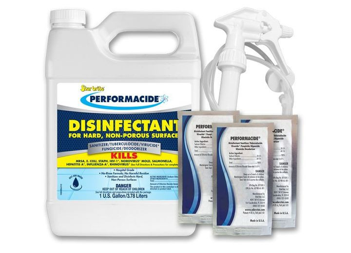 Star Brite  - Performacide Disinfectant 3 Pk Gallon Kit - 102000