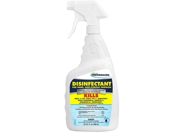 Star Brite  - Performacide Disinfectant 32 Oz. Kit 4 Pack/case - 102032