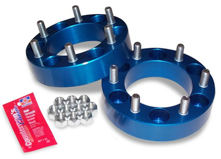 Spidertrax Inc - 9500 Tacoma 4wd 6 X51/2in X 11/2in Thick Blue Wheel Spacers(pair) - WHS005