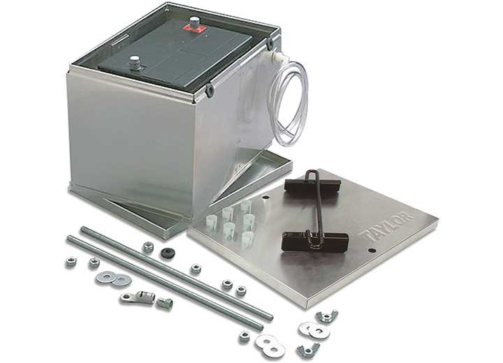 Taylor Wire  - Battery Box Aluminum Nhra - 48100