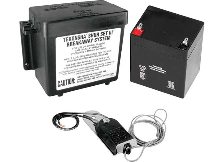 Tekonsha - Shurset Iii All Polymer Lockable Breakaway System - 20005