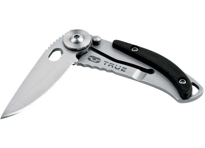 True Brands - Skeleton1.5 Indrop Point420bead Blastedsteelframekeyringtu571k - TRU-KNF-0004