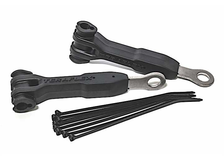 TeraFlex - Brake Line Anchor Kit Front 0720 Wrangler/gladiator Jk/jl/jt - 1101255