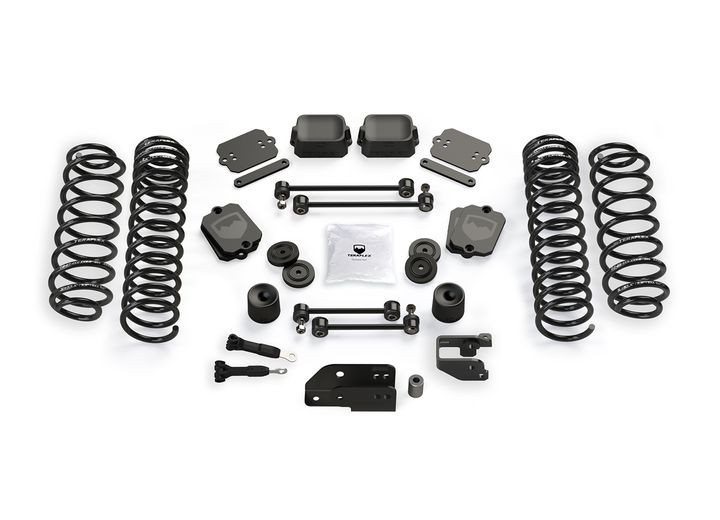 TeraFlex - Jlu 4door: 3.5 Coil Spring Base Lift Kit  No Shocks Or Shock Extensions - 1355000