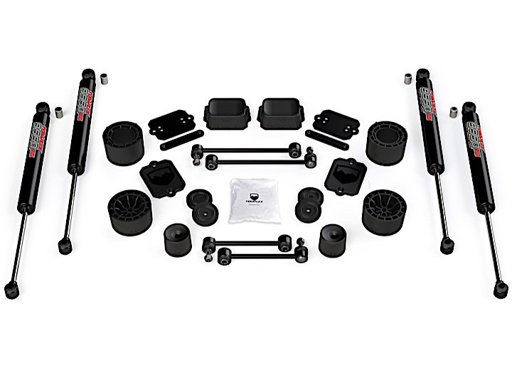 TeraFlex - Jlu 4door Sport/sahara: 2.5 Performance Spacer Lift Kit W/ 9550 Vss Shocks - 1365250