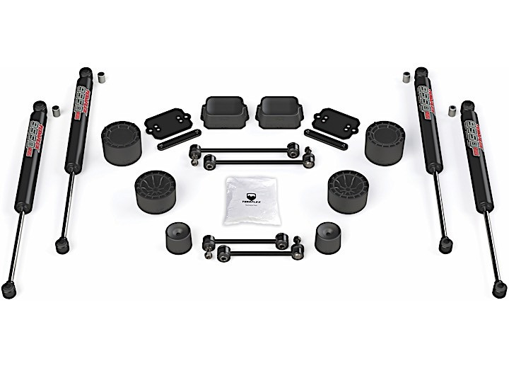 TeraFlex - Jlu 4door Rubicon: 2.5 Performance Spacer Lift Kit W/ 9550 Vss Shocks - 1365260