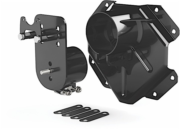 TeraFlex - 0718 Jeep Wrangler Jk Hd Adjustable Tire Mount Kit W/ Plate Spacers - 4838130