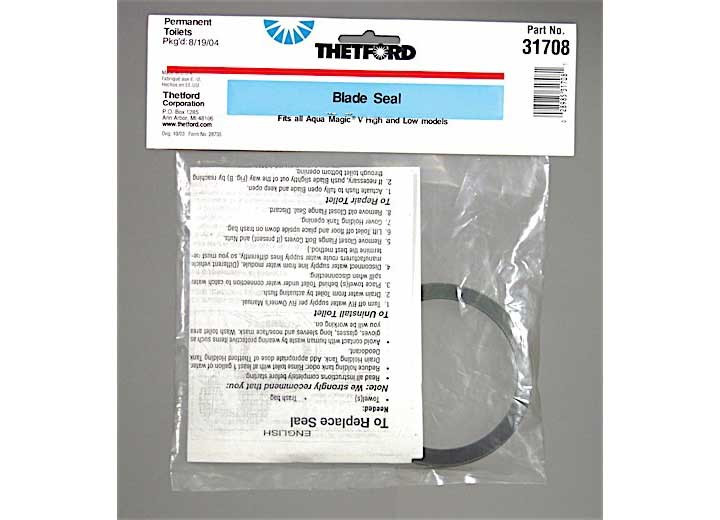 Thetford - Am5 Blade Seal - 31708