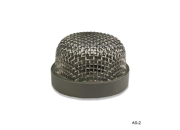 TH - 1in8 Threaded Aerator Strainer W/ Large Mesh  Gray Base - AS-2-DP