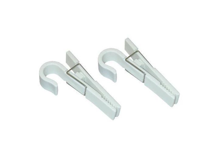 TH - Aqua Utility Clip  White  2 Pack - AUC-2PR-DP
