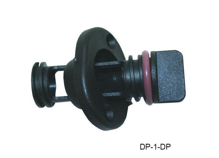 TH - Drain Plug  Black  Packaged - DP-1-DP