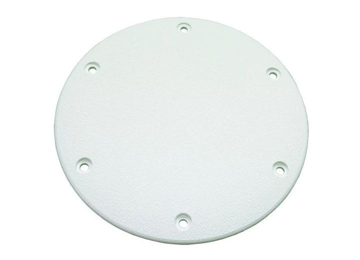 TH - 8in Access Cover Deck Plate  Polar White  Packaged - DSSDP-2-2-DP